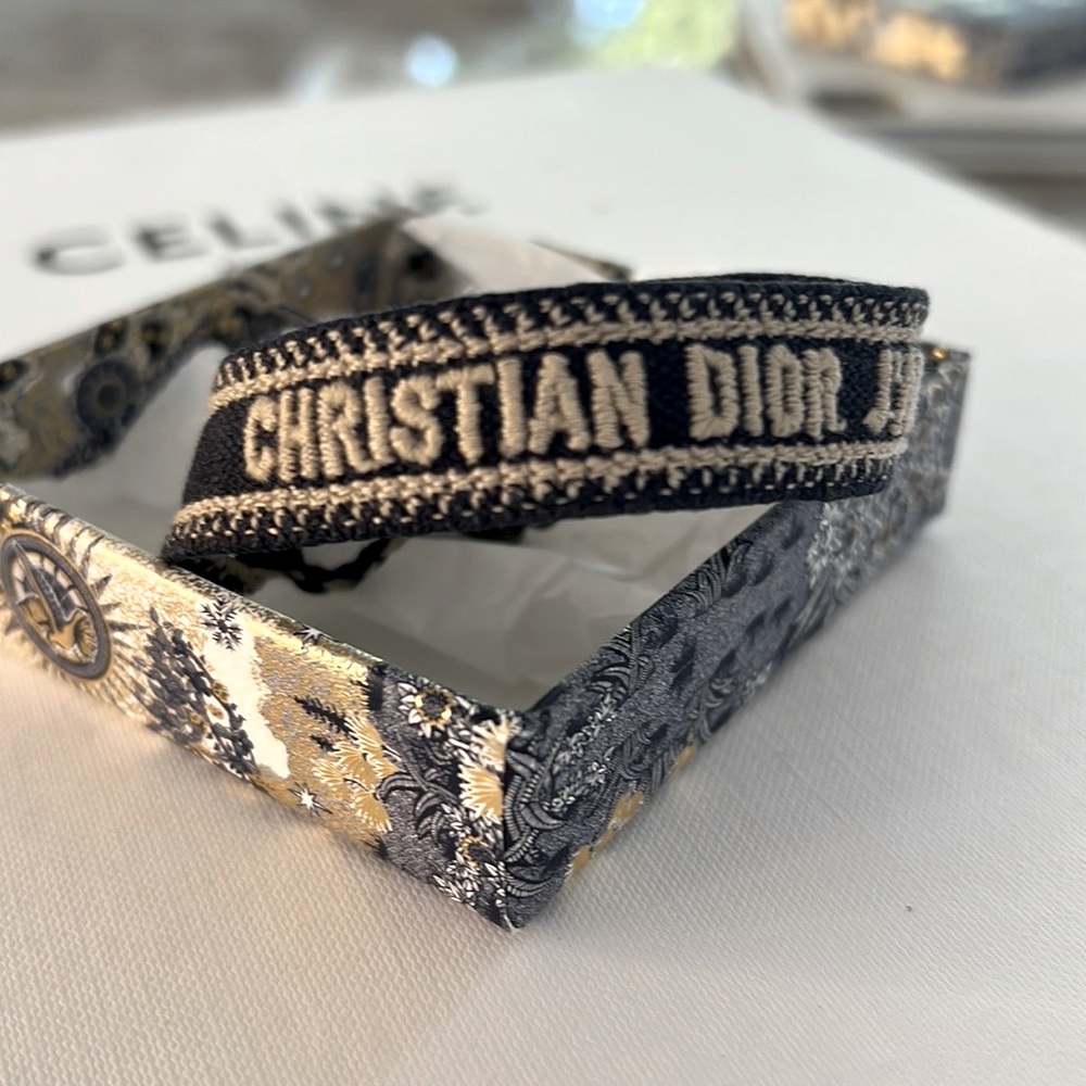 Dior statement bracelet